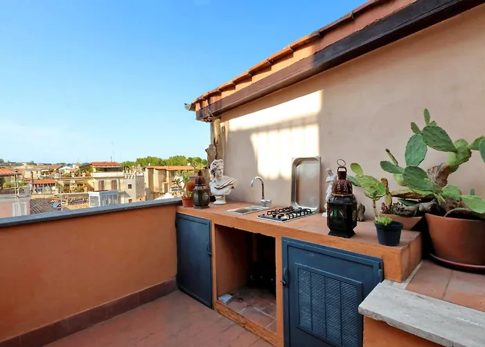 דירה Vicolo Del Cinque Penthouse | Romeloft