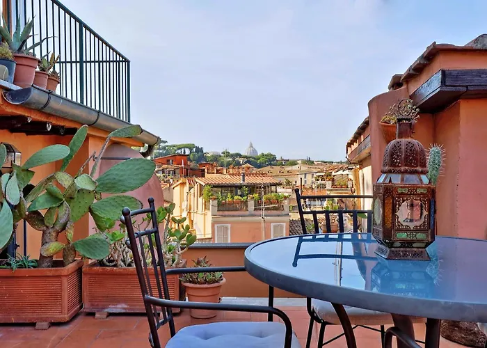 דירה Vicolo Del Cinque Penthouse | Romeloft רומא